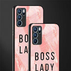 boss lady glass case for oppo reno6 pro 5g image-2