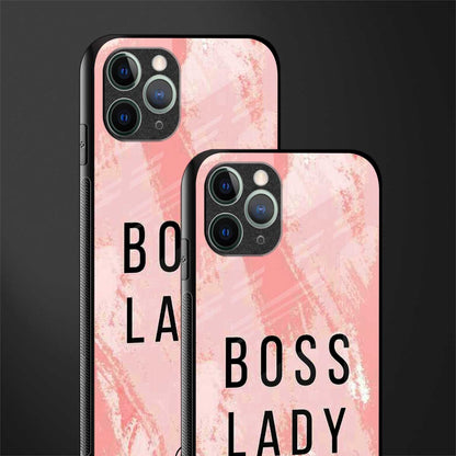 boss lady glass case for iphone 11 pro max image-2