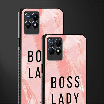 boss lady glass case for realme 8i image-2