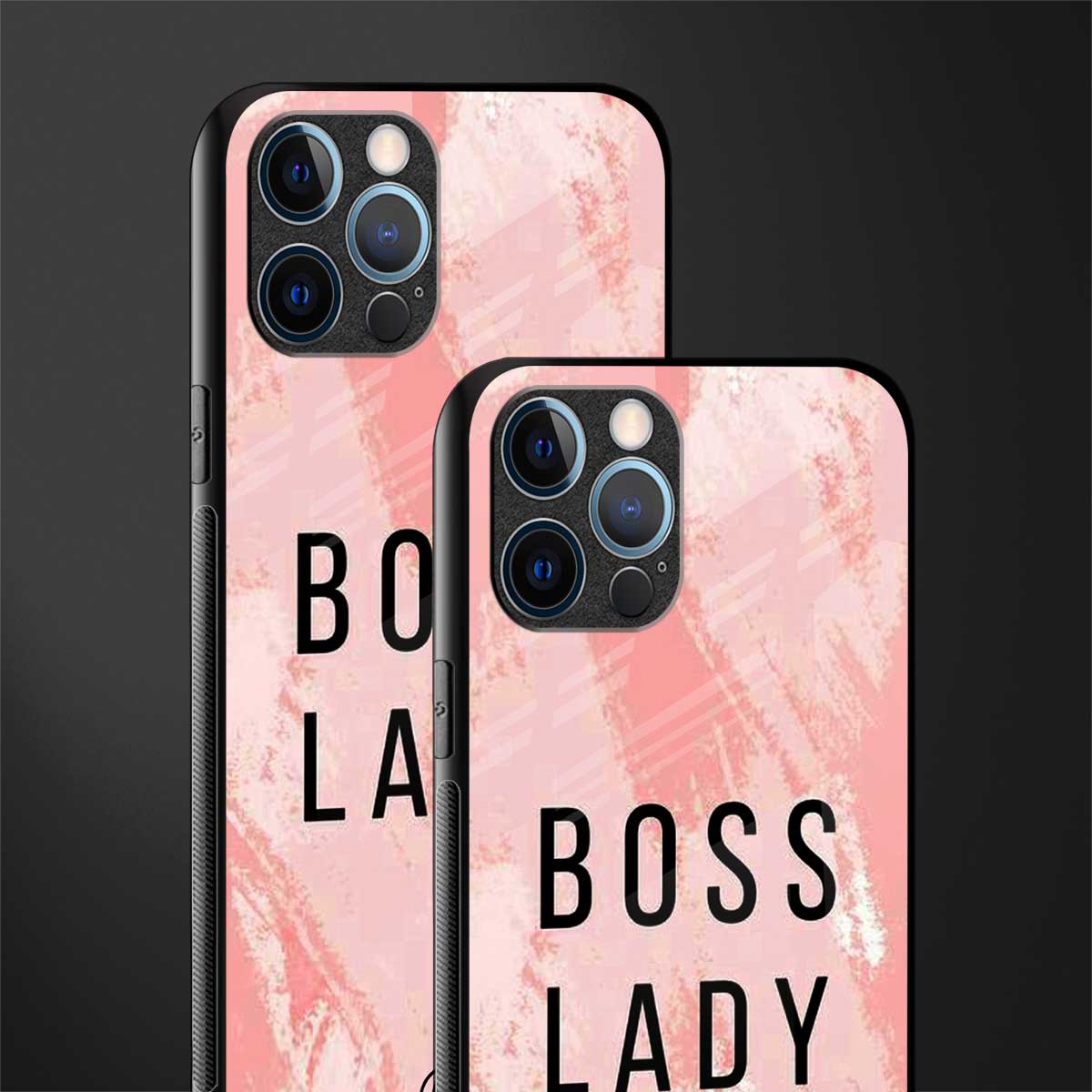boss lady glass case for iphone 12 pro max image-2
