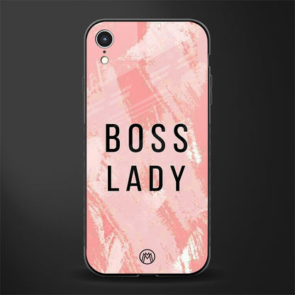 boss lady glass case for iphone xr image
