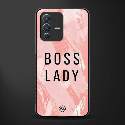 boss lady glass case for vivo v23 5g image