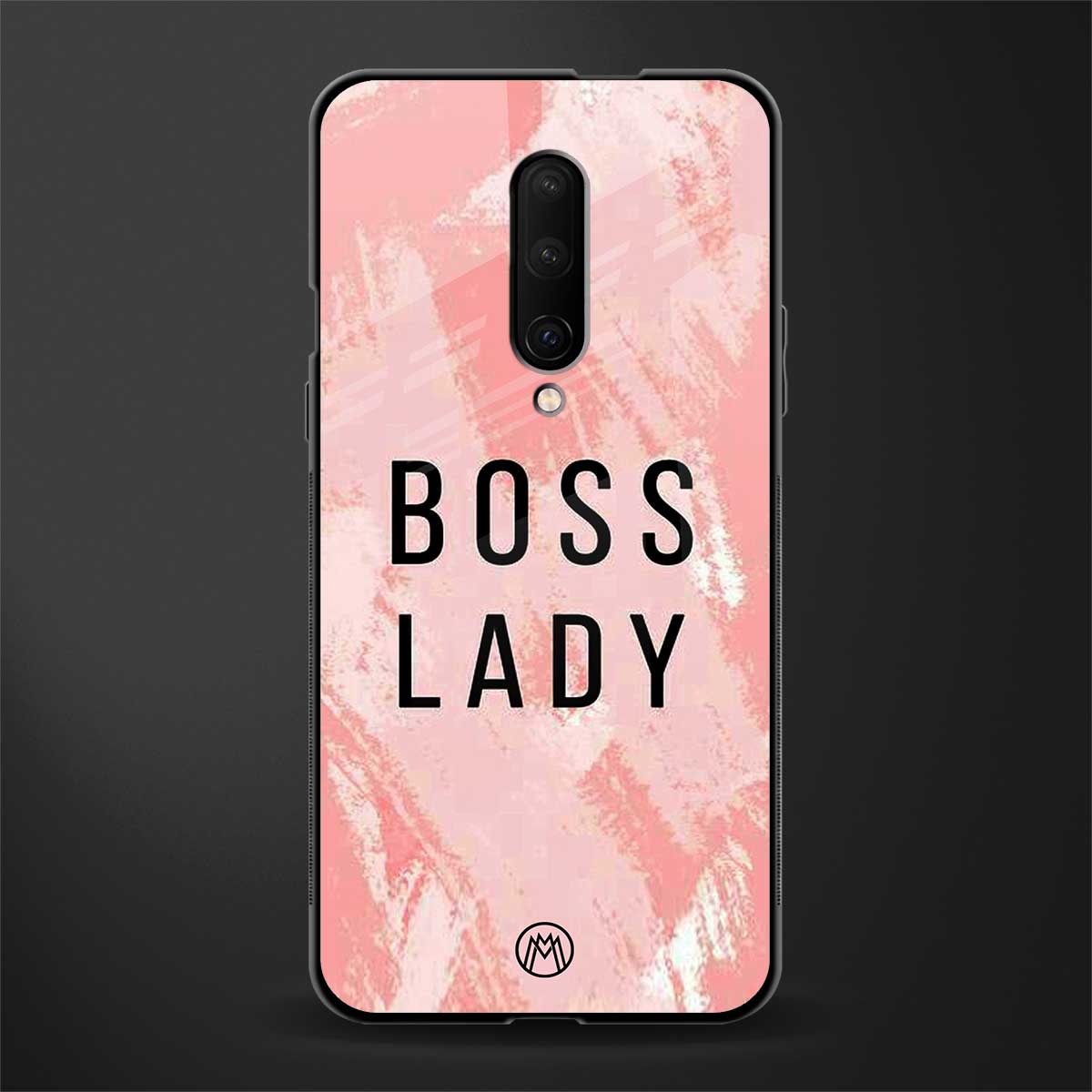 boss lady glass case for oneplus 7 pro image