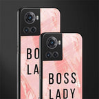 boss lady back phone cover | glass case for oneplus 10r 5g