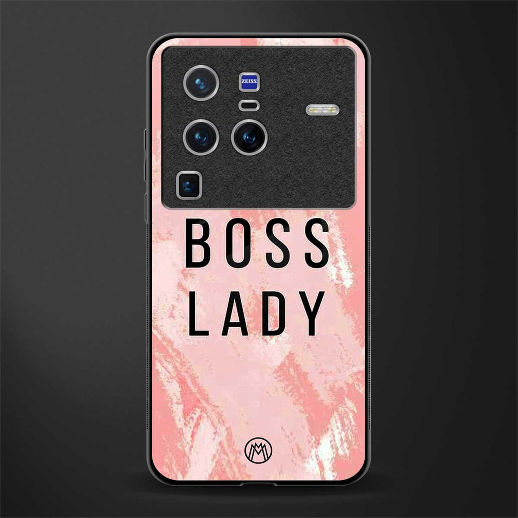 boss lady glass case for vivo x80 pro 5g image