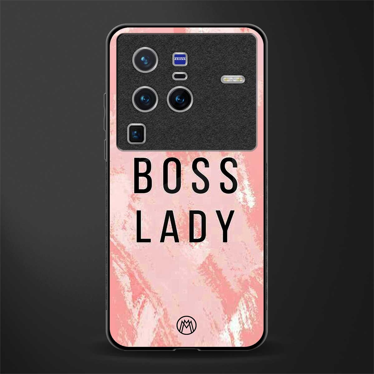 boss lady glass case for vivo x80 pro 5g image