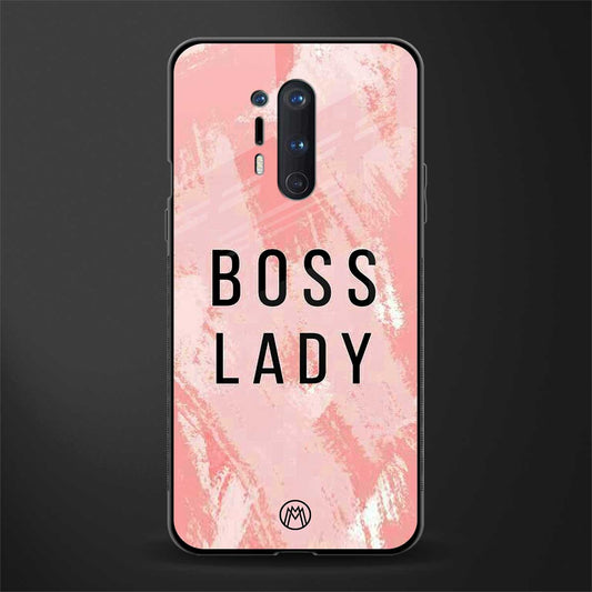 boss lady glass case for oneplus 8 pro image