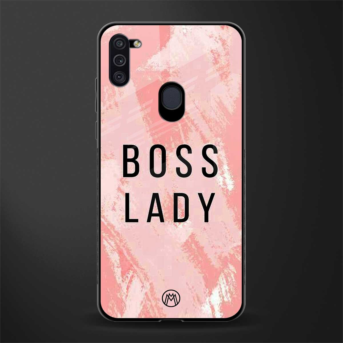 boss lady glass case for samsung a11 image