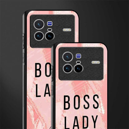 boss lady glass case for vivo x80 image-2