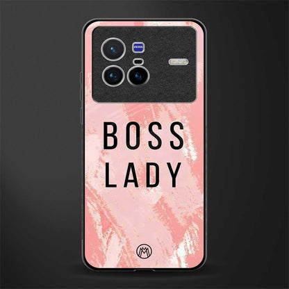 boss lady glass case for vivo x80 image