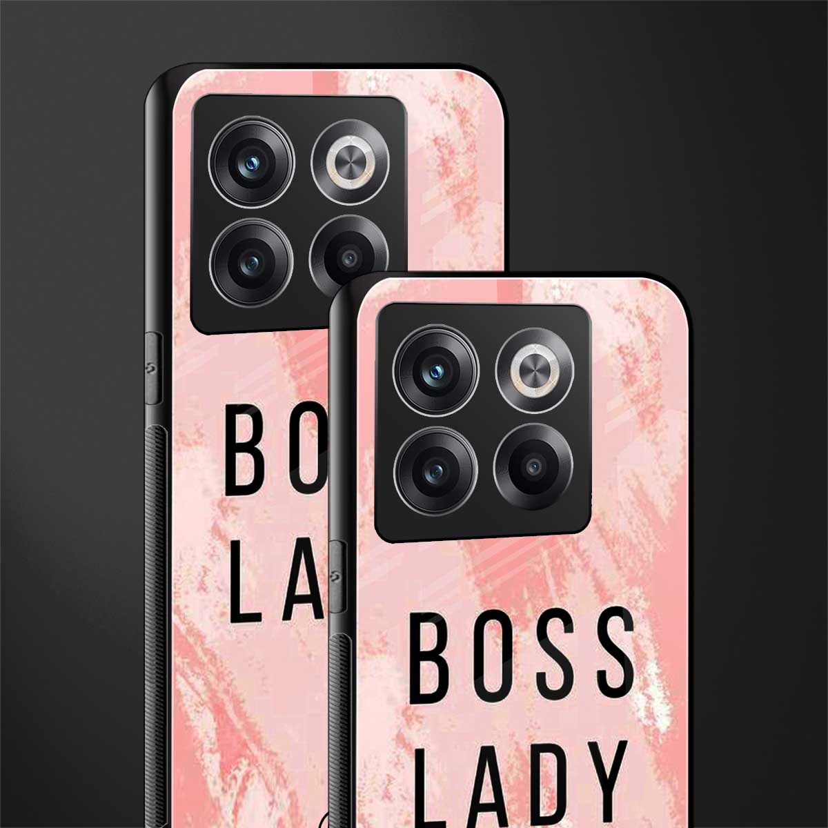 boss lady back phone cover | glass case for oneplus 10t