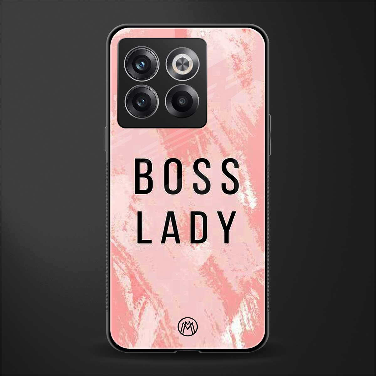 boss lady back phone cover | glass case for oneplus 10t