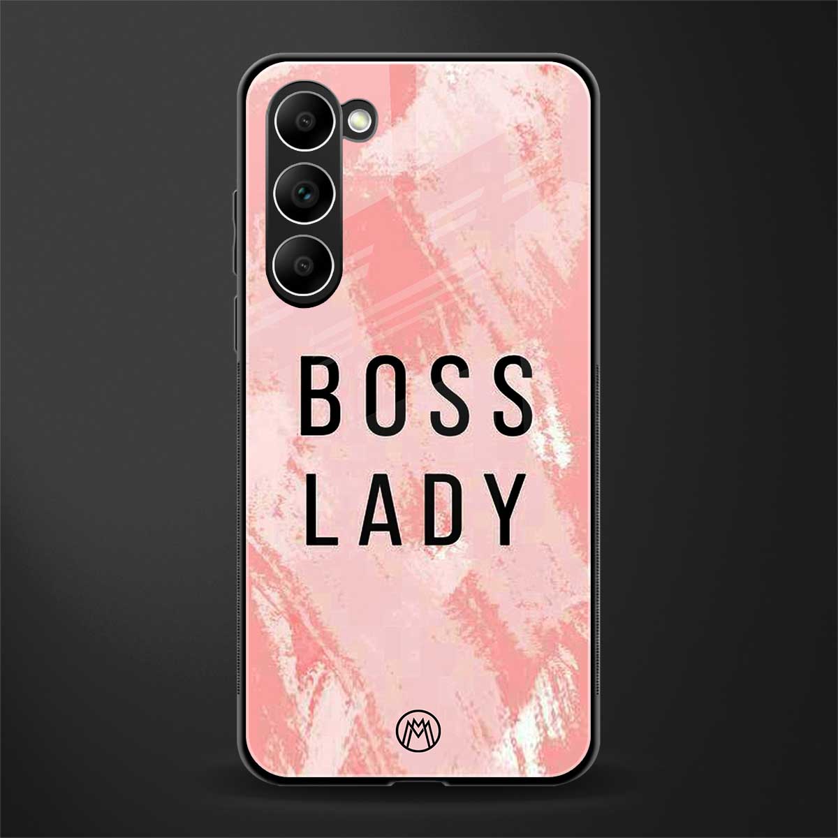 boss lady glass case for phone case | glass case for samsung galaxy s23