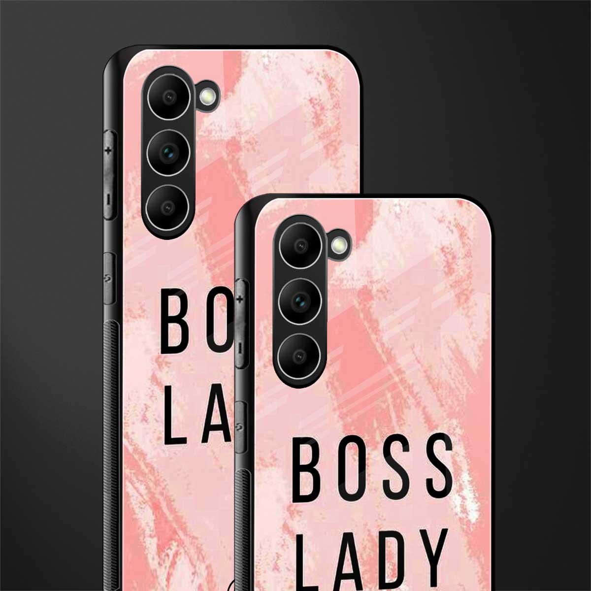 boss lady glass case for phone case | glass case for samsung galaxy s23 plus