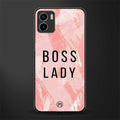 boss lady back phone cover | glass case for vivo y72