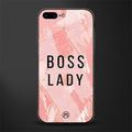 boss lady glass case for iphone 8 plus image