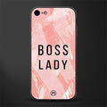 boss lady glass case for iphone 8 image