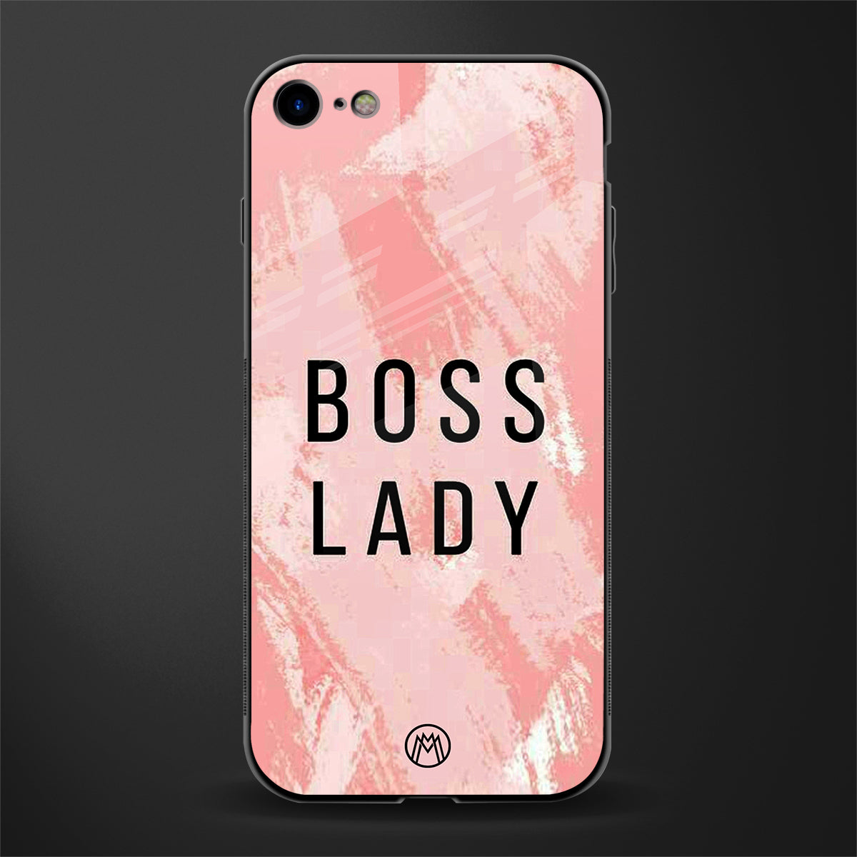 boss lady glass case for iphone 8 image