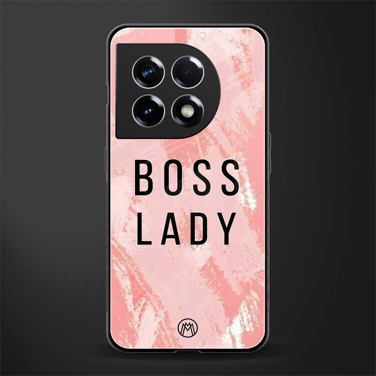 boss lady back phone cover | glass case for oneplus 11