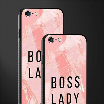 boss lady glass case for iphone 6 plus image-2