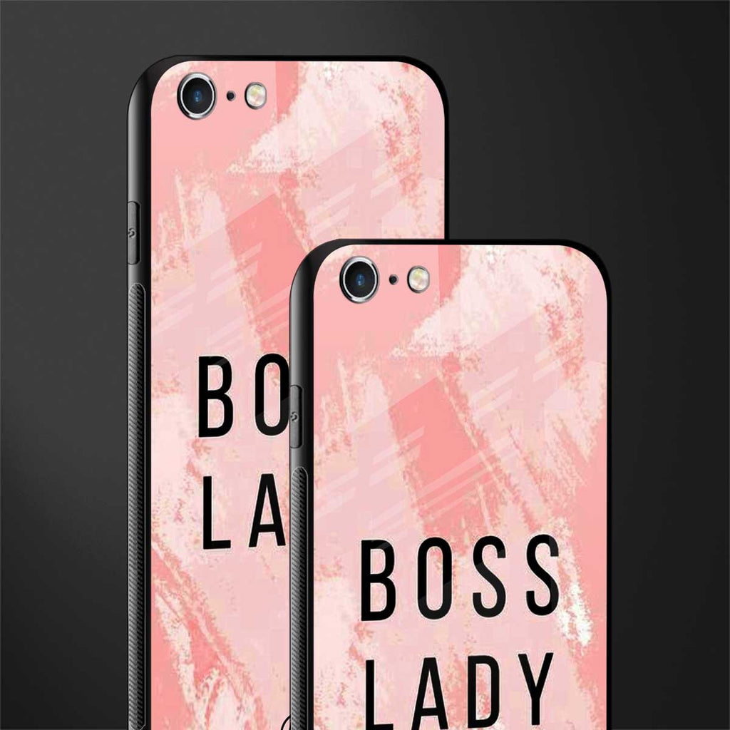 boss lady glass case for iphone 6s plus image-2