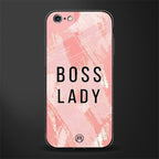 boss lady glass case for iphone 6s plus image