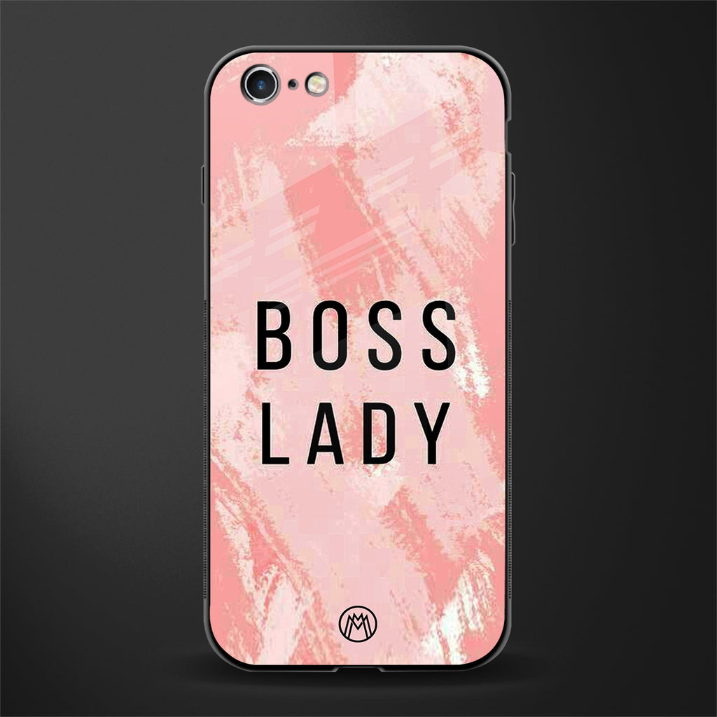 boss lady glass case for iphone 6s image