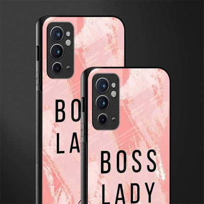 boss lady glass case for oneplus 9rt image-2