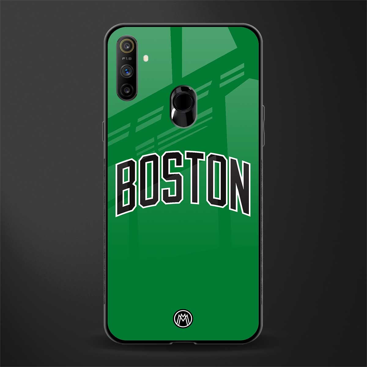 boston club glass case for realme narzo 10a image