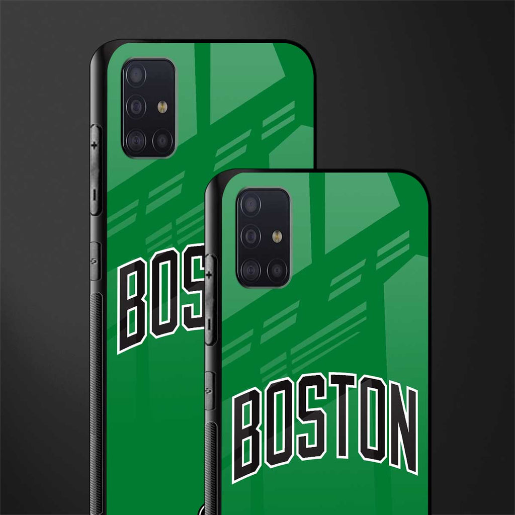 boston club glass case for samsung galaxy a71 image-2