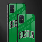 boston club glass case for samsung galaxy a71 image-2