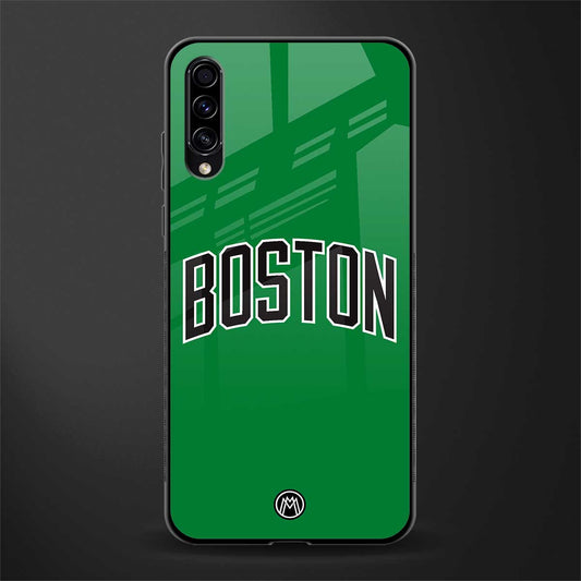 boston club glass case for samsung galaxy a30s image