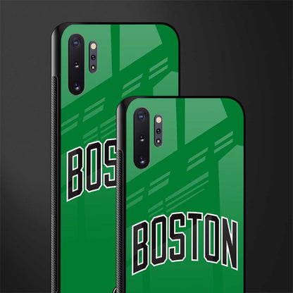 boston club glass case for samsung galaxy note 10 plus image-2