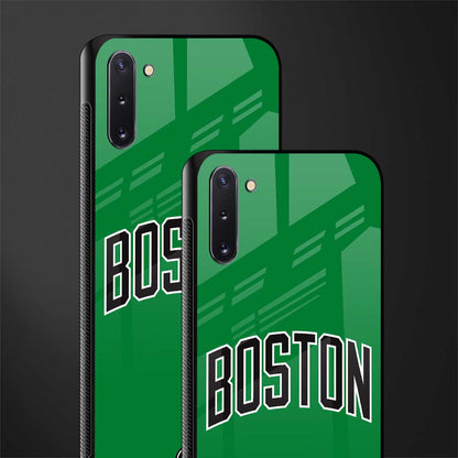 boston club glass case for samsung galaxy note 10 image-2