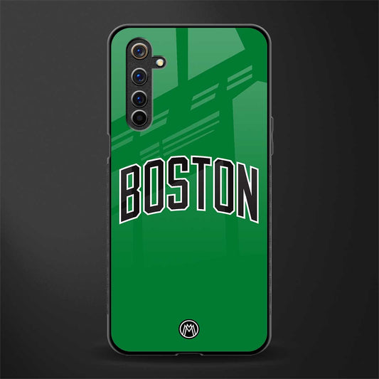 boston club glass case for realme 6 pro image
