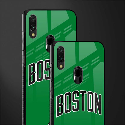 boston club glass case for redmi note 7 image-2