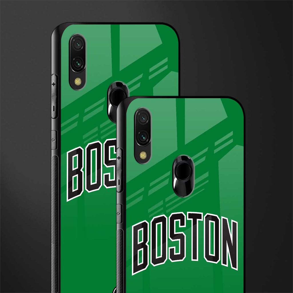 boston club glass case for redmi note 7s image-2