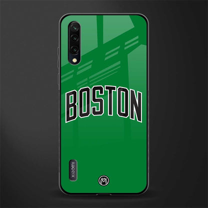 boston club glass case for mi a3 redmi a3 image