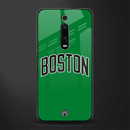 boston club glass case for redmi k20 image