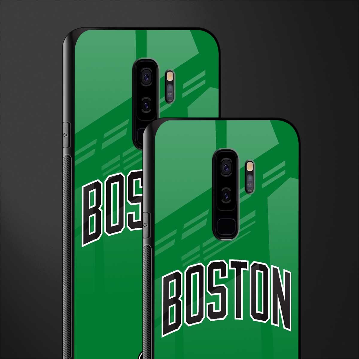 boston club glass case for samsung galaxy s9 plus image-2