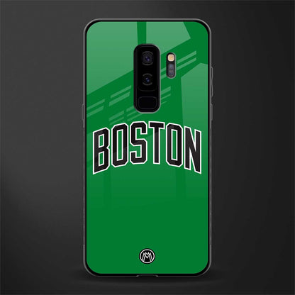 boston club glass case for samsung galaxy s9 plus image