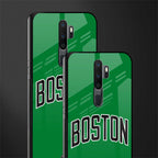 boston club glass case for oppo a5 2020 image-2