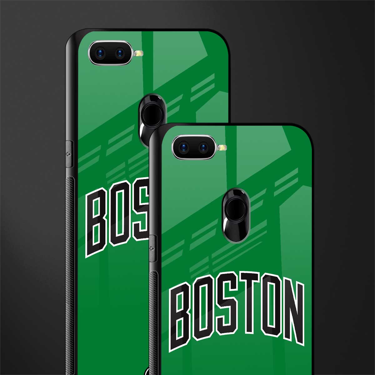 boston club glass case for oppo a7 image-2