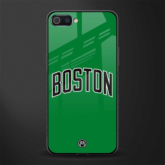 boston club glass case for realme c2 image