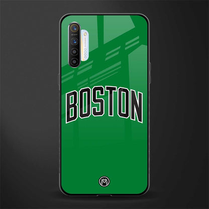 boston club glass case for realme x2 image