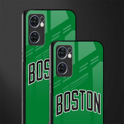 boston club glass case for oppo reno7 5g image-2