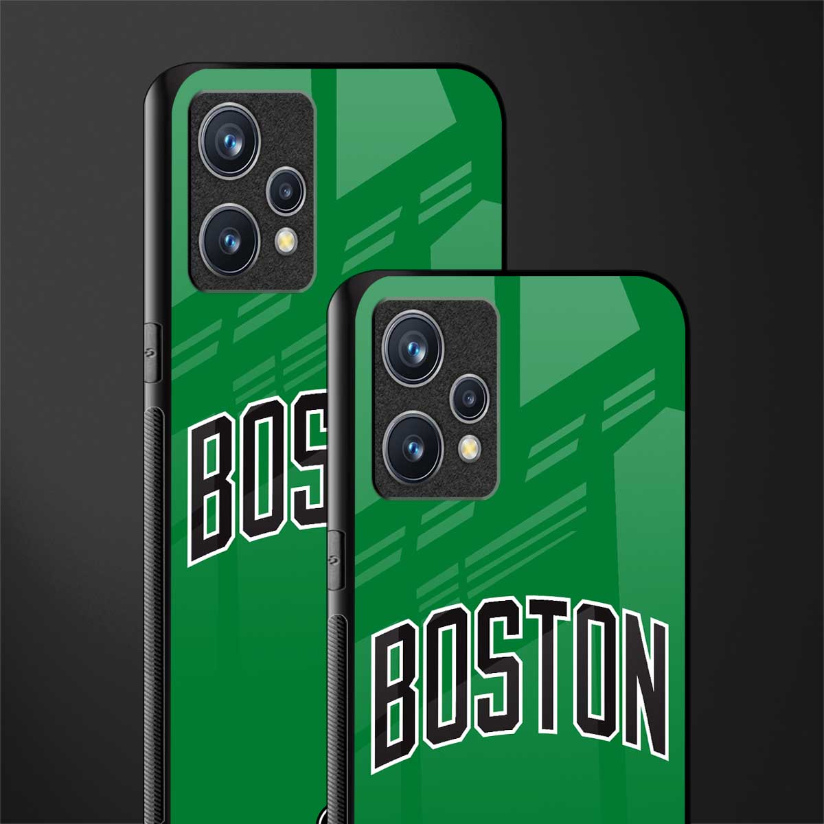 boston club glass case for realme 9 4g image-2