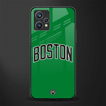 boston club glass case for realme 9 pro plus 5g image