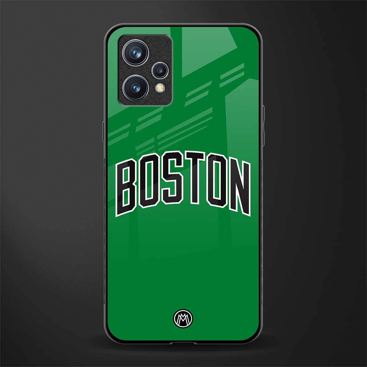 boston club glass case for realme 9 4g image