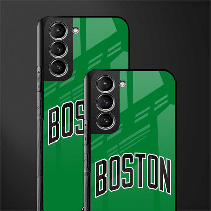 boston club glass case for samsung galaxy s22 plus 5g image-2